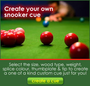 Create your own snooker cue